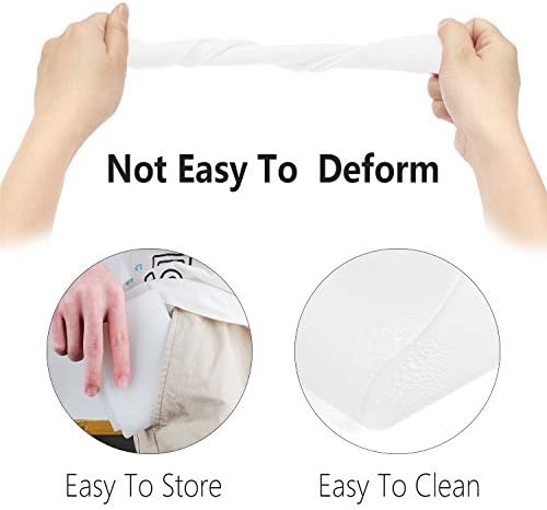 Gartful 3PCS Medium Silicone Mat for Crafts, Resin Jewelry Casting Molds Mat, Placemat, Multipurpose Countertop Protector Pad for Nail Arts, Paints, Epoxy, Resin, Translucent(15.7 x 11.8 inch)