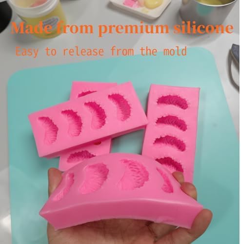 DIY Soap Making Kit, Silicone Orange Soap Molds with Hemp Cord, for Homemade Craft Soap Mold, Exquisite Soap Making Molds for Gift (Without Soap)