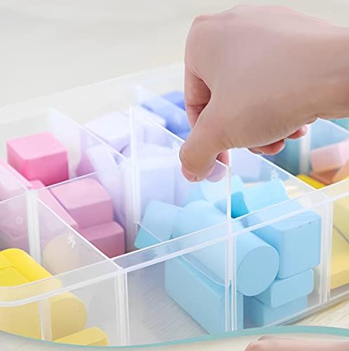 Sooyee 7 Layers Stackable Storage Container, Clear