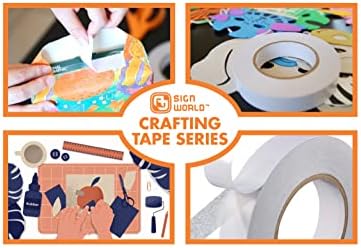 Best 48" Ultra-Thin Permanent Double-Sided Tape for Arts, Crafts, Die Cutting, Photography, Scrapbooking, Tear-by-Hand, Documents, All Purpose (48-Inch by 55 Yards)