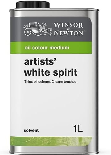 Winsor & Newton Artists' White Spirits, 1 Litre (33.8-oz) Can