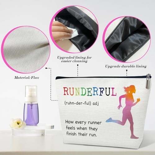 Running Makeup Bag, Gifts for Runners Women