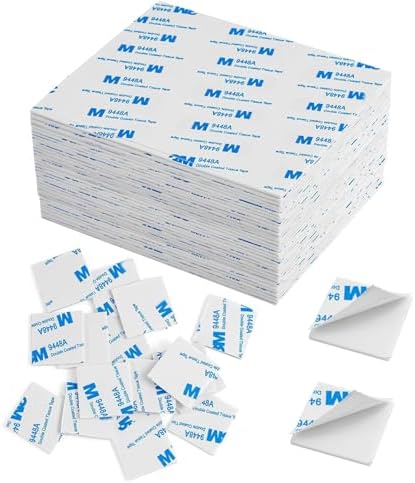 300PCS Double Sided Foam Tape, Super-Sticky Double Sided Adhesive Pads