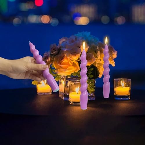 Candle Sticky Dots - Blue Wax Candle Adhesive Dots - Unscented Cire Adhesive for Secure Candle Placement - Easy Clean and Traceless Adhesive for DIY Projects - Pack of 24