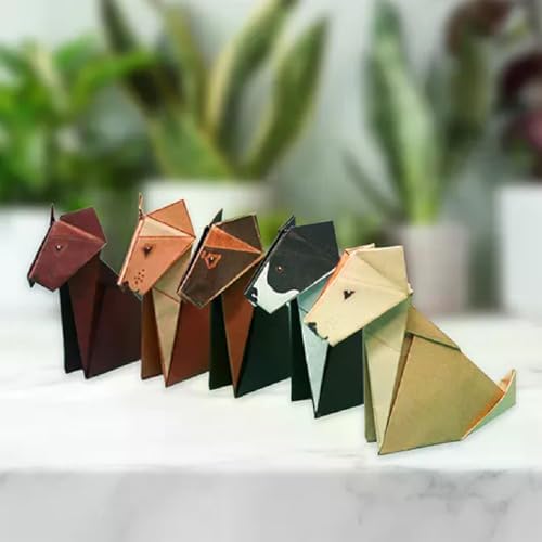 Gift Republic Dogs DIY Origami Kit, Multicolor