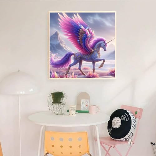 Unicorn Diamond Art Kits for Adults, Diamond Painting Kits 14x14 Inch