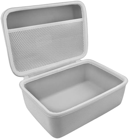 khanka Case Compatible with M110 M100 M200 Liene 4x6'' Photo Printer, Wi-Fi Picture Printer,Case Only(White)