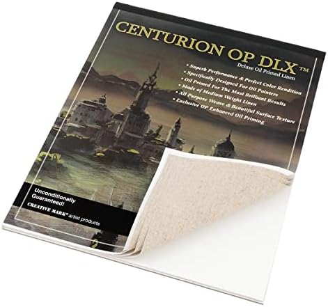 Centurion Deluxe Oil Primed Linen Pad 11"x14" - 24 Pack