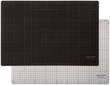 WUTA Self Healing Sewing Mat, PVC Cutting Mat A3 Double Sided Cutting Board for Sewing, Craft, Quilting, Fabric, Scrapbooking Project (12 x18 inch)
