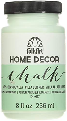 Delta Creative FolkArt 34924 Home Decor Chalk Furniture & Craft Paint in Assorted Colors, 8 ounce, Seaside Villa