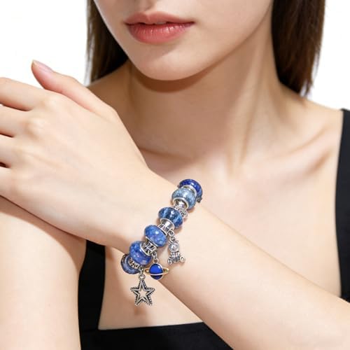 Exway 20 Pcs Snake Charm Bracelet Chain 7.0 Inch Gold and Silver Charm Bracelet Kit Snake Chain Bracelets Chain for Christmas DIY Women Jewelry Making Gifts