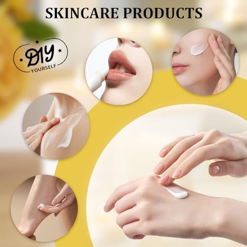 Beeswax pellets 200G/5LB/10LB/20LB, VEGISHINE Pure and Natural White Beeswax for Candle Making, DIY Skin Care, Lip Balm, Polishing, Lotion, Soap, Candle Making Supplies