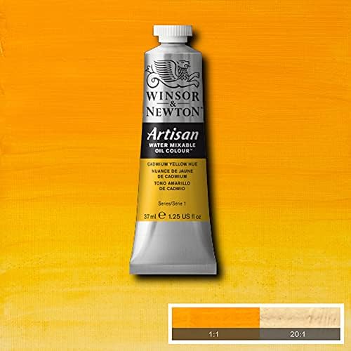 Winsor & Newton Artisan Water Mixable Oil Paint, 37ml, Cadmium Yellow Hue