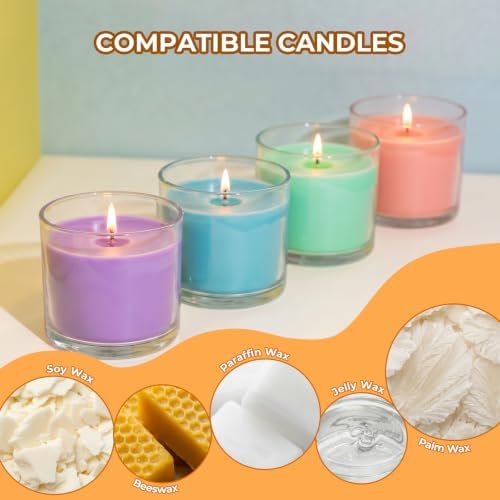 YRYM HT Candle Dye, 16 Vibrant Colors Liquid Oil-Based Dye for Candle Wax
