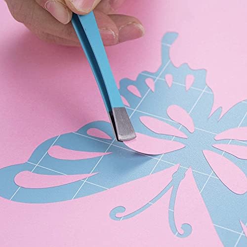 AOOIIN Rubber Brayer Roller & Mat Tweezers Remover Tool Set Craft