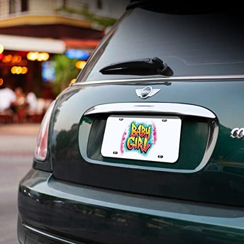 12" x 6" Blank Vanity Plates for Vinyl, DIY & DTF 500 Pack