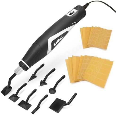 SHALL Mini Pen Sander, Electric Reciprocating Sander w/ 4 Adjustable Speeds