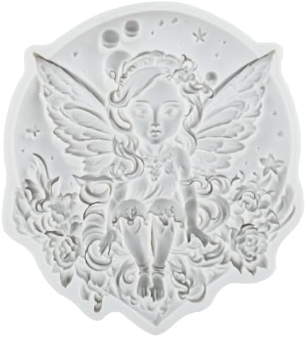Angels Polymer Clay Mold Moon Angels Silicone Molds Set of 4