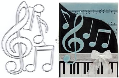 Music Notes Metal Cutting Dies for Card Making