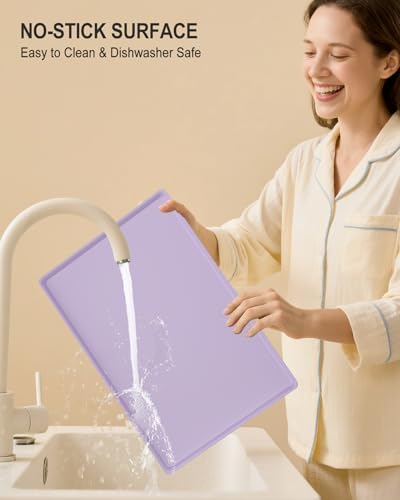 Silicone Art Mat for Crafts, 12" x 19" Waterproof Non-Slip Painting Mat