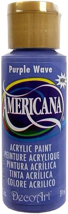 DecoArt Americana Acrylic Paint, 2-Ounce, Purple Wave