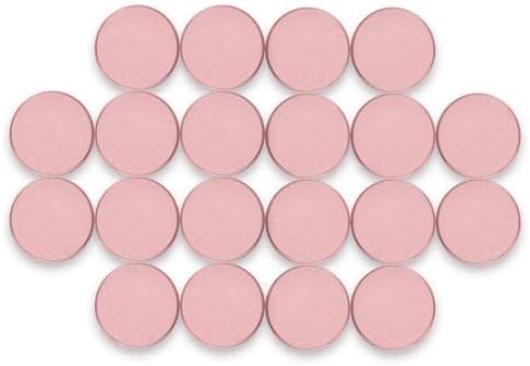 Blank Coins for Laser Engraving Blank Challenge Coins Bulk, Zinc Alloy Engraving Coin Blanks, Metal Stamping Blanks 40mm Diameter with Plastic case for DIY Crafts (Rose Gold/Pink-20pcs)