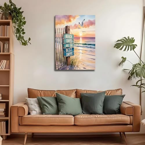 Beach scenery Diamond Art Kits for Adult Diamond Painting Kit for Beginner