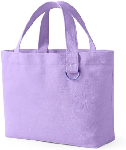 1 | 12 | 24 Pack Small Canvas Tote Bags, Mini Tote Bags Bulk for Women, DIY Blank Reusable Cute Sublimation Tote Bag