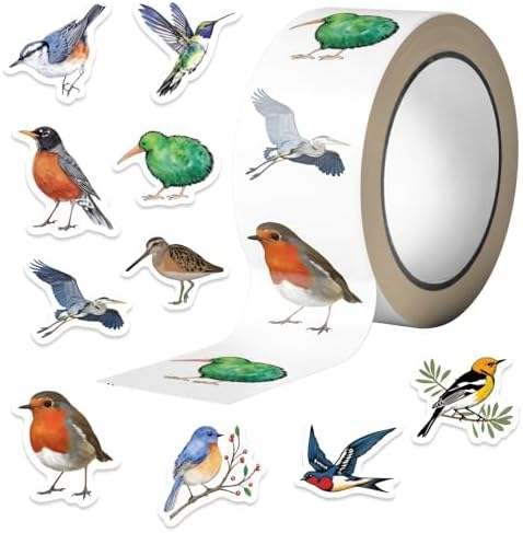 500Pcs Bird Stickers Waterproof Vinyl Decals