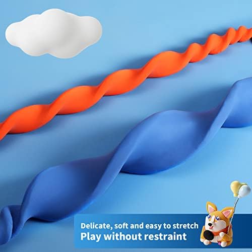 ifergoo Air Dry Clay, 36 Colors Magic Foam DIY Molding Clay for Slime | Slime add ins & Supplies, Soft & Non-Sticky, Easy to use, School Projects, Great Toys Gift for Ages 3-12 Boys & Girls Kids