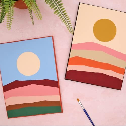 Boho Vibes Acrylic Paint Set, Set of 12, 2 fl oz