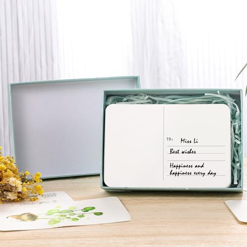 Prudiut Watercolor Postcards 48 Sheets, 4x6 In, 140Lb/300Gsm, Green