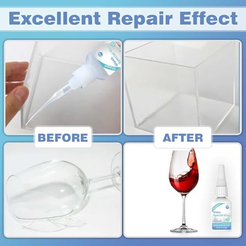 20g Glass Glue, Instant Strong Glue for Acrylic, Other Materials