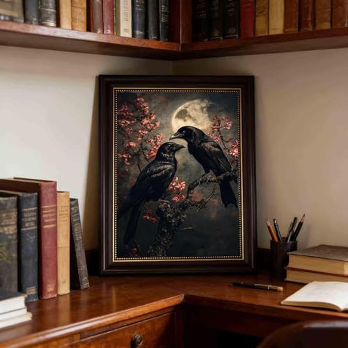 Halloween Diamond Art Kits for Adults Round Diamond Painting 12x16 Inch