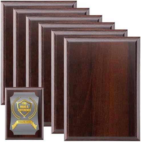 DIY Blank Wooden Award Plaques