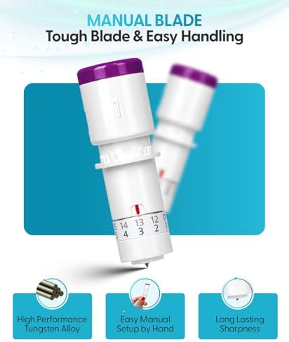 Silhouette America 2mm, Deep Cut Blade for Cameo 4 and Portrait 3