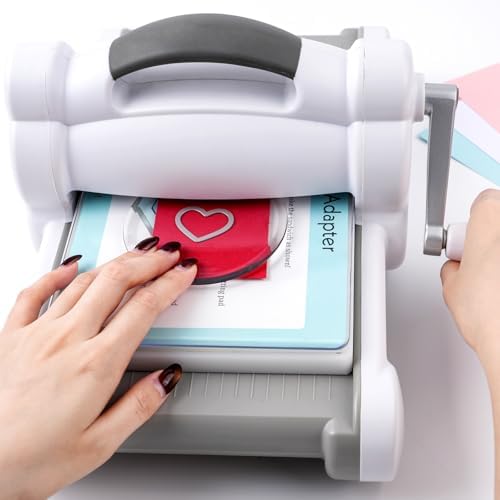 4 Pcs/Sets Cutting Plate, 2 Pcs Standard Cutting Pads & 5"/3" Circular CuttingPlates for Die-Cutting Machine, Clear Polycarbonate Plastic CuttingPlates Compatible with Big Shot Die-Cutting Machine
