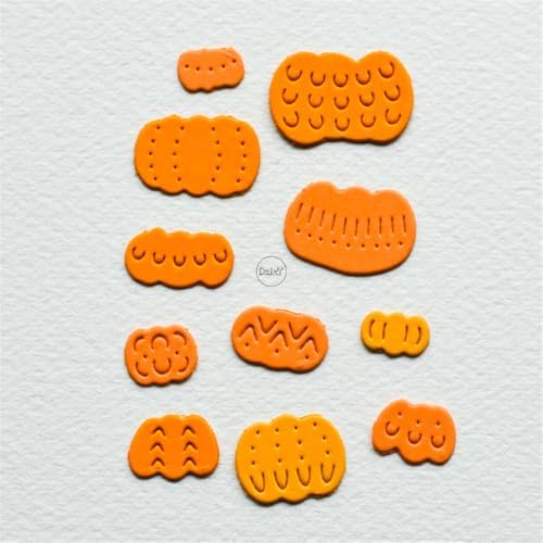 Halloween Pumpkin Metal Cutting Dies for Card Making