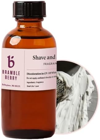Bramble Berry Shave & A Haircut Fragrance Oil | for Soap, Beard Oil & Cream