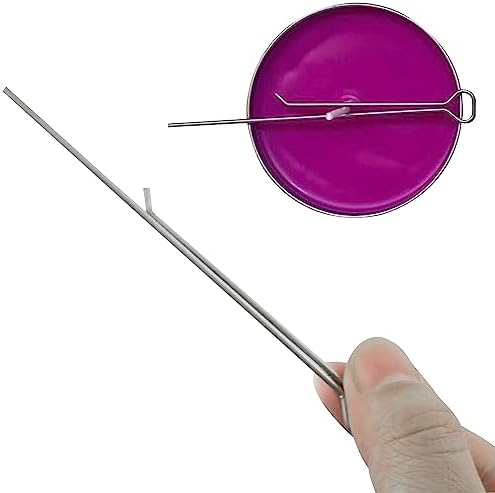 Candel Wick Holder ZZLZX 20PCS 4.3 Inch Wick Holders for Candle Making, Metal Wick Centering Tool, Candle Wick Clip