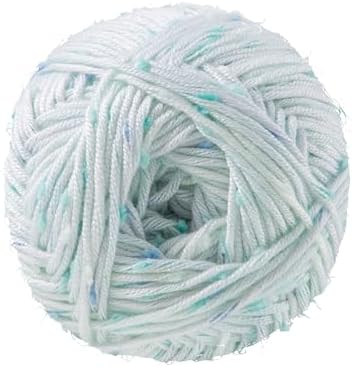 Loops & Threads Flecks Yarn - Yarn for Knitting, Crochet, Weaving, and Arts & Crafts - Blue, Acrylic Blend, 6.53 oz