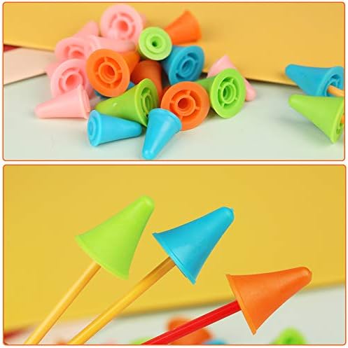 JNENERY 35PCS Knitting Needles Point Protectors, 2 Sizes Needle Stoppers