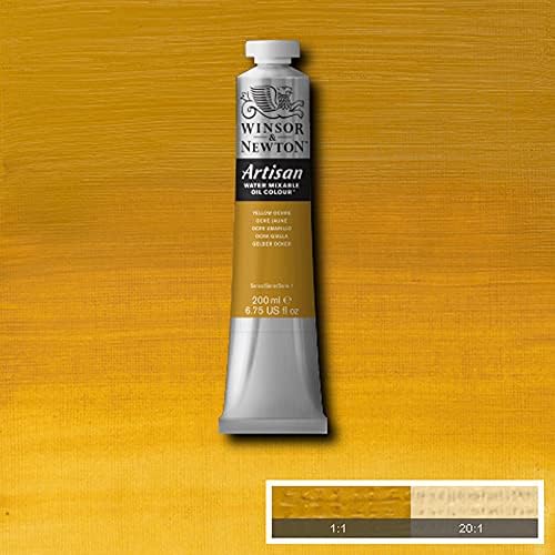 Winsor & Newton Artisan Water Mixable Oil Paint, 200ml, Yellow Ochre