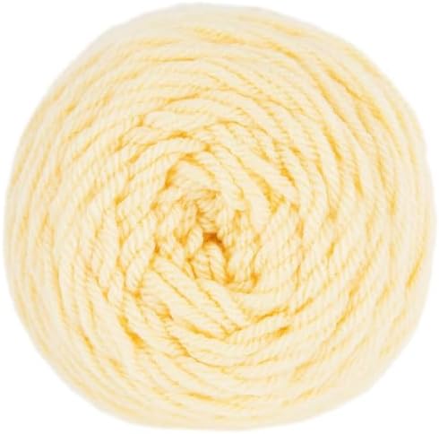 Hobby Lobby I Love This Yarn, 100% Acrylic, 359 Lemon Ice, Set of 2