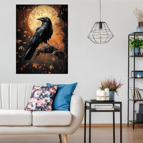 Gothic Raven Diamond Art Kits for Adult diamond painting kits for adults