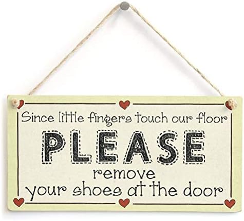 JANOU 3pcs Unfinished Wood Sign Blank Rectangle Hanging Wooden Plaque DIY Craft Project Wood Sign with Rope Door Wall Art Decorative, 6x12''