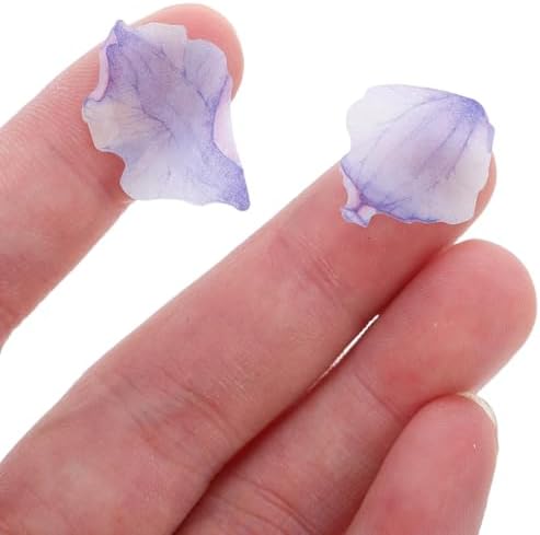 200 Pcs Blue Flower Petal Washi Tape Stickers – 2cm Wide Decorative Adhesive Masking Tape for Scrapbooking, Journals, DIY Crafts, School Projects, Gift Wrapping & Aesthetic Stationery Supplies