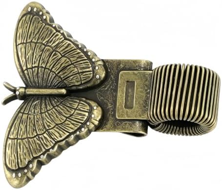 Journal Pen Holder Clip Bronze Butterfly Traveler's Notebook Accessories