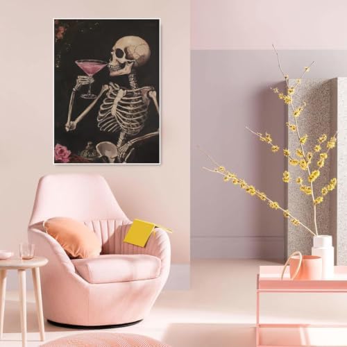 KICHANG Skull Diamond Art Kits for Adult Diamond Painting Kit for Beginner