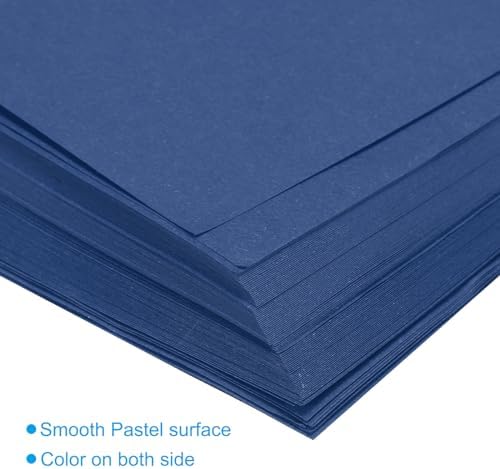 MECCANIXITY 50 Sheets Origami Paper Double Sided 8x8 Inch(20x20cm) Square Sheet for Art Craft Project, Beginners, Gifts Decor, Navy Blue
